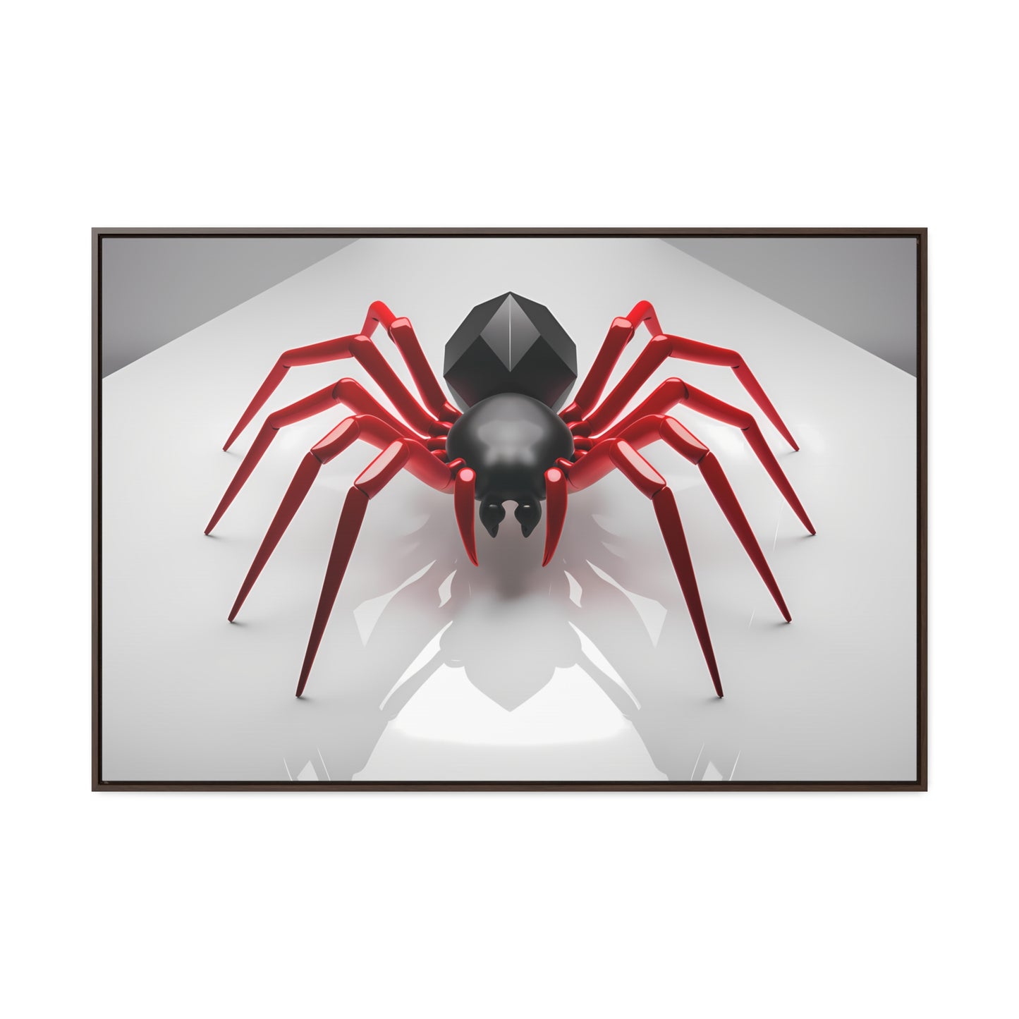 Crimson Arachnid - Gallery Canvas Wraps, Horizontal Frame