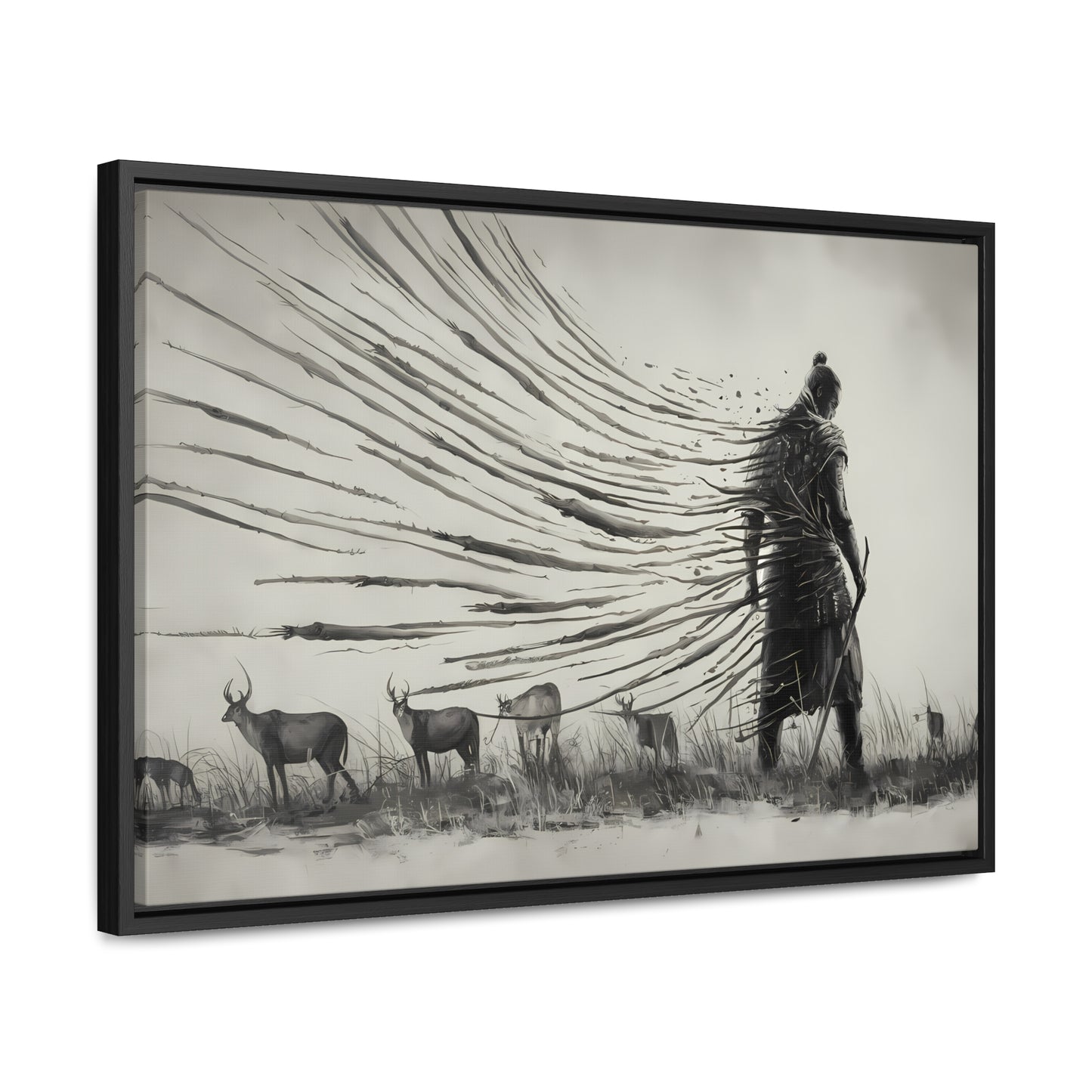 Whispers of the Wind - Gallery Canvas Wraps, Horizontal Frame