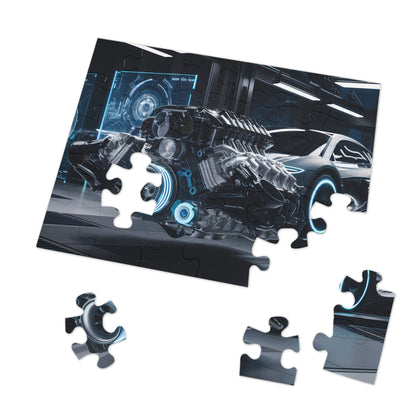 Futuristic Engine Technology - Jigsaw Puzzle (30, 110, 252, 500,1000-Piece)