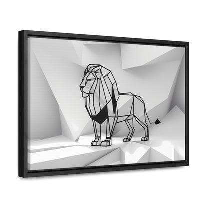 Geometric Majesty - Gallery Canvas Wraps, Horizontal Frame