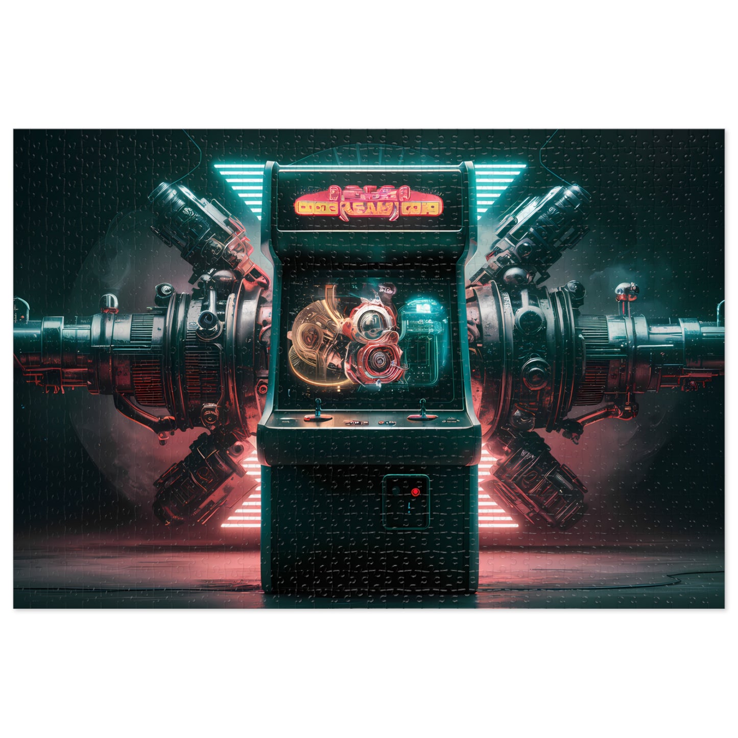 Quantum Arcade Revolution - Jigsaw Puzzle (30, 110, 252, 500,1000-Piece)