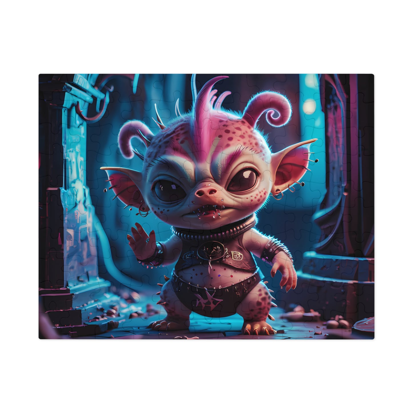 Punk Goblin Street Encounter - Jigsaw Puzzle (30, 110, 252, 500,1000-Piece)