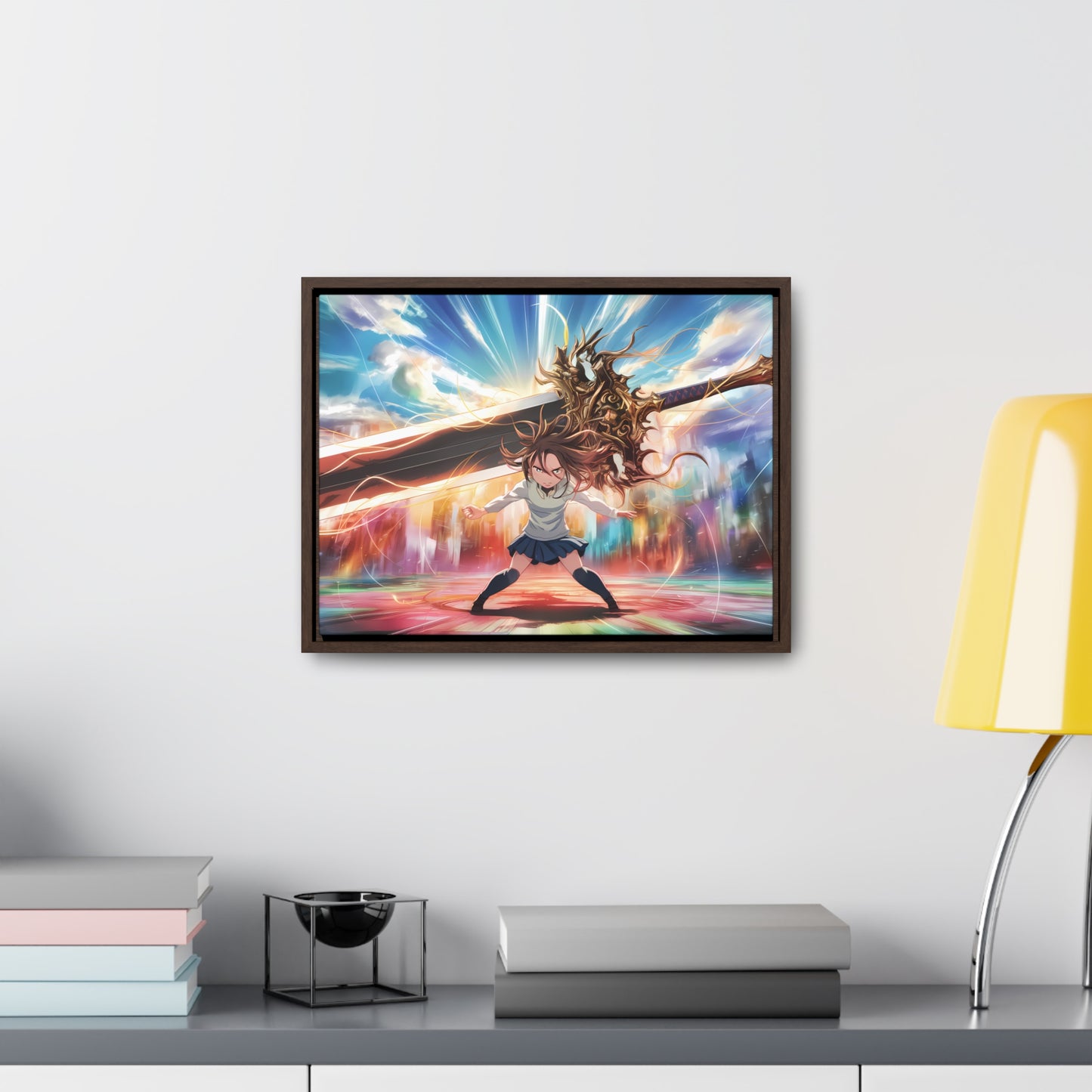 Blade of the Infinite Resolve - Gallery Canvas Wraps, Horizontal Frame