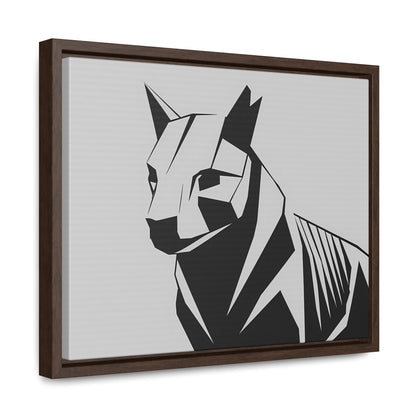 Geometric Guardian - Gallery Canvas Wraps, Horizontal Frame