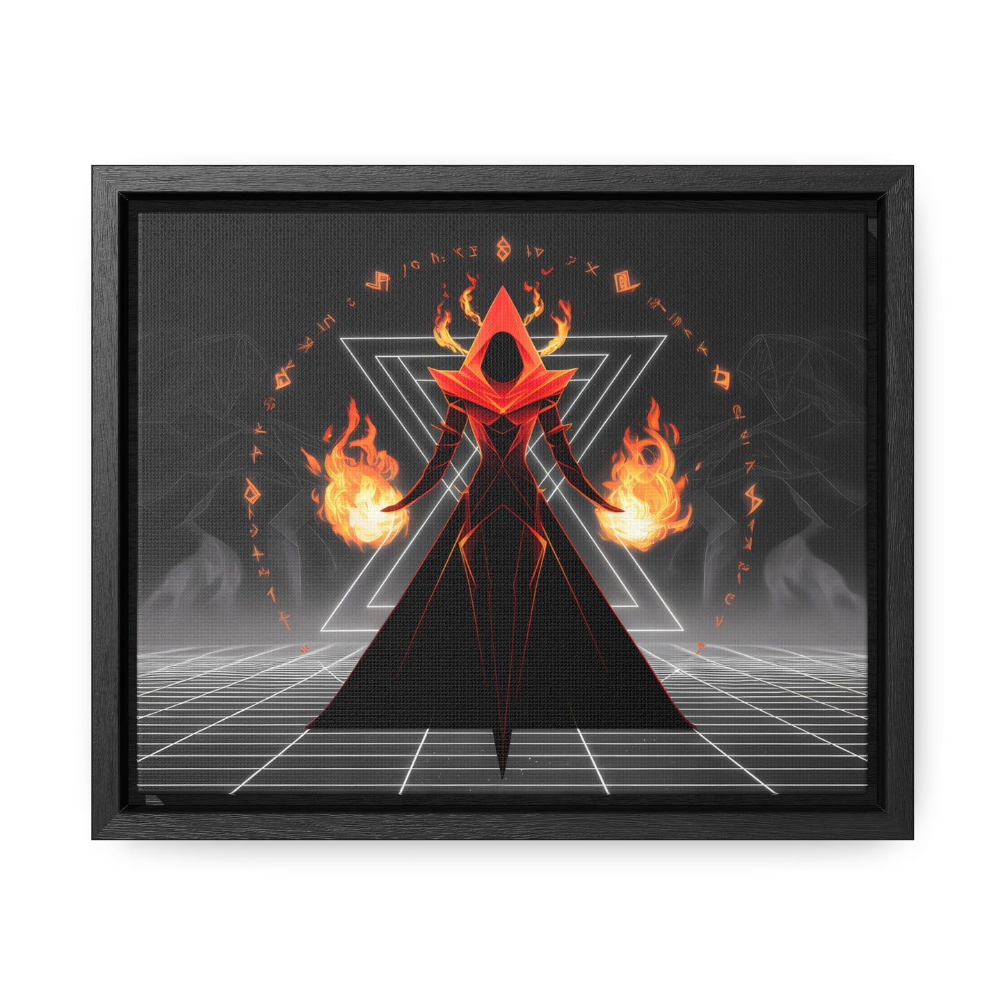 Eternal Pyromancer - Gallery Canvas Wraps, Horizontal Frame