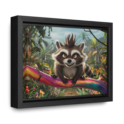 Jungle Mischief - Gallery Canvas Wraps, Horizontal Frame