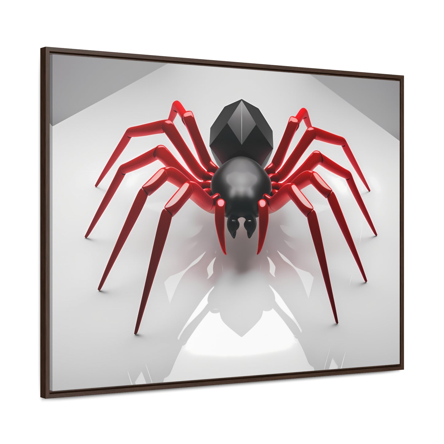 Crimson Arachnid - Gallery Canvas Wraps, Horizontal Frame