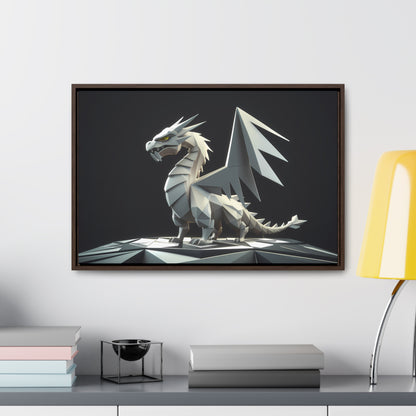 The Silver Sentinel - Gallery Canvas Wraps, Horizontal Frame