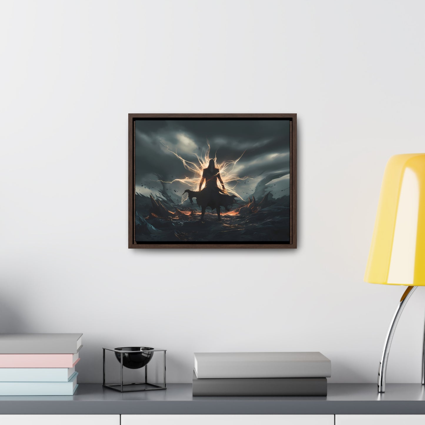 Eclipse of the Dark Conqueror - Gallery Canvas Wraps, Horizontal Frame