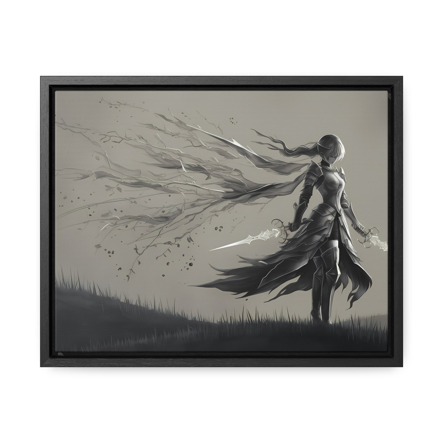 Blade of the Abyss - Gallery Canvas Wraps, Horizontal Frame