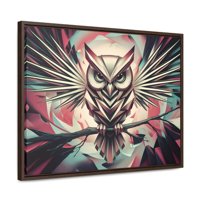 "Mechanical Wisdom" - Gallery Canvas Wraps, Horizontal Frame