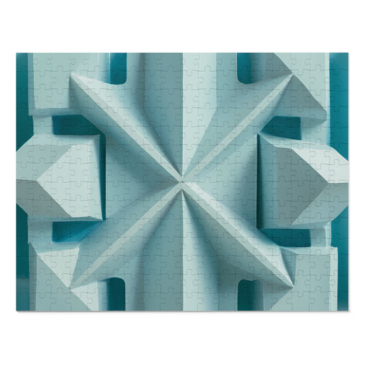 Geometric Frost - Jigsaw Puzzle (30, 110, 252, 500,1000-Piece)