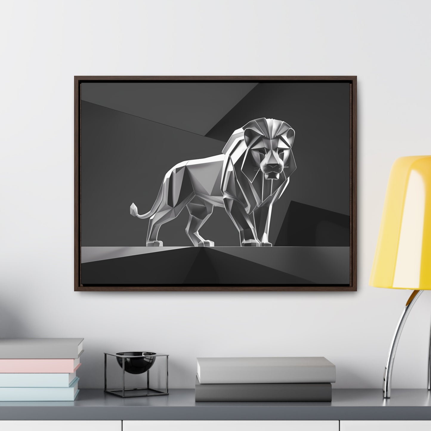 Majestic Steel Sentinel - Gallery Canvas Wraps, Horizontal Frame