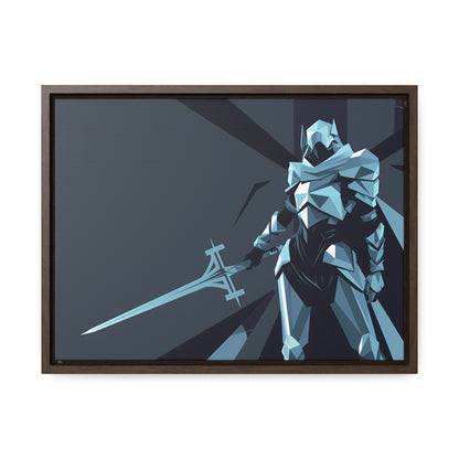 Knight of the Shattered Realm - Gallery Canvas Wraps, Horizontal Frame