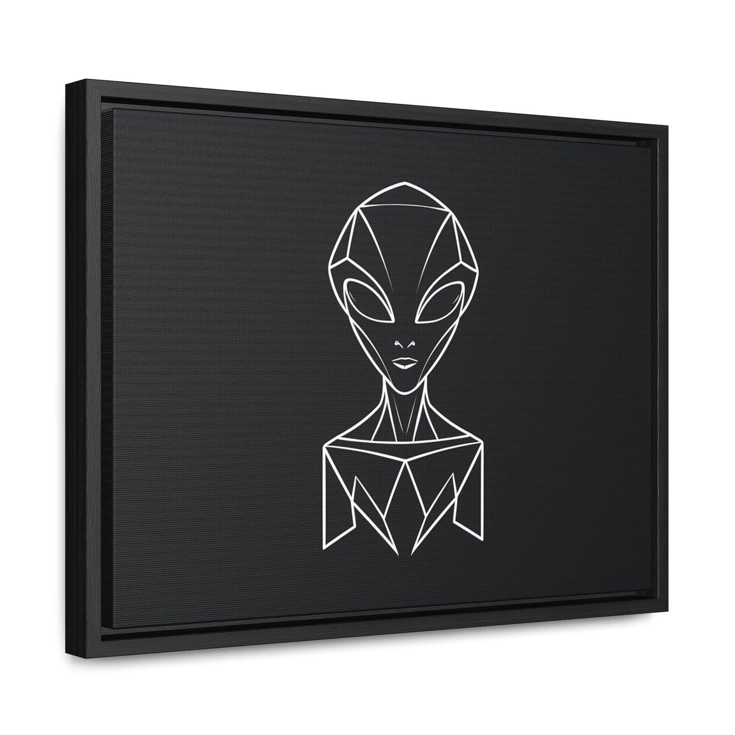 Alien Geometry - Gallery Canvas Wraps, Horizontal Frame