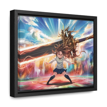 Blade of the Infinite Resolve - Gallery Canvas Wraps, Horizontal Frame