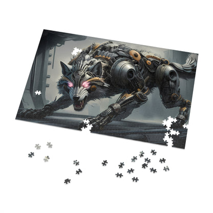 Cybernetic Apex Wolf - Jigsaw Puzzle (30, 110, 252, 500,1000-Piece)