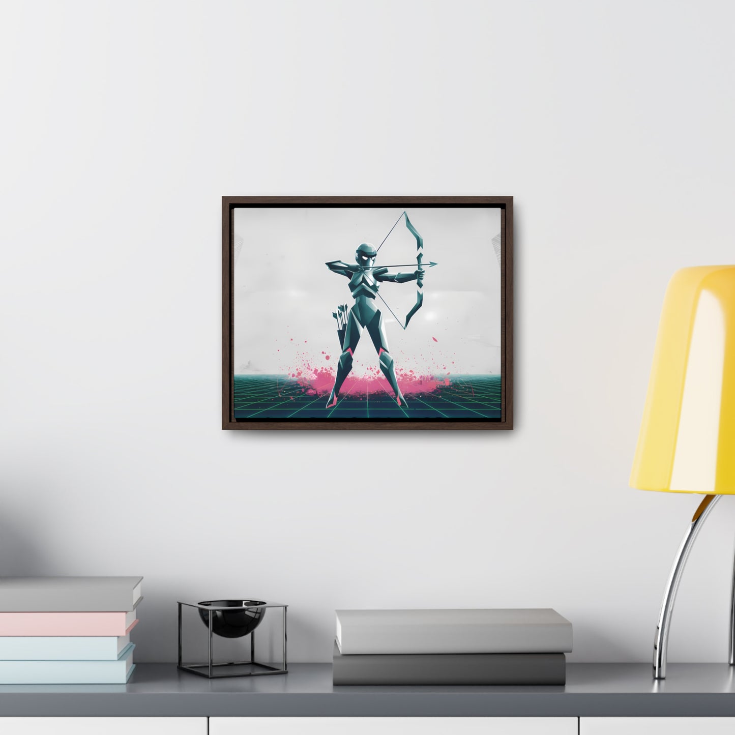 Digital Sentinel - Gallery Canvas Wraps, Horizontal Frame