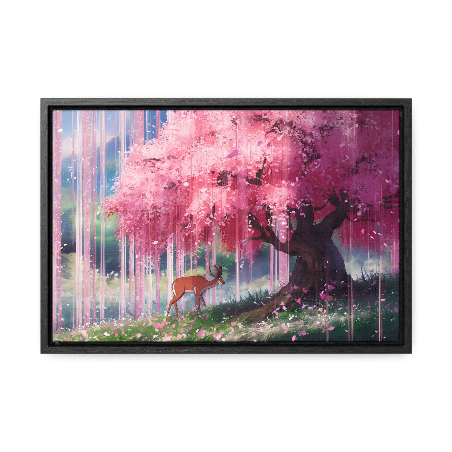 Beneath the Blossoming Canopy - Gallery Canvas Wraps, Horizontal Frame