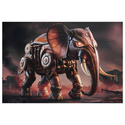 Iron Mammoth - Jigsaw Puzzle (30, 110, 252, 500,1000-Piece)