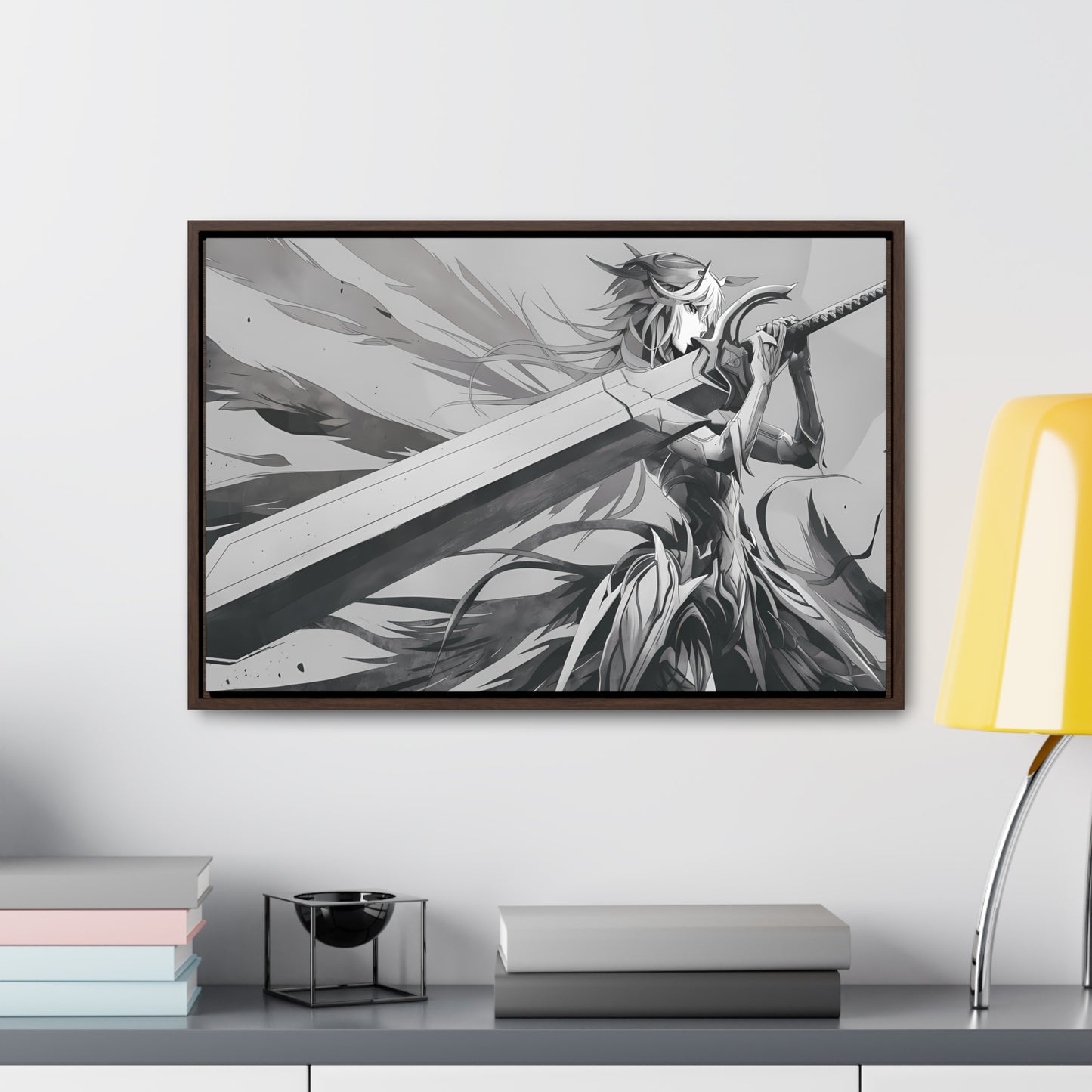 Eclipse of the Blade - Gallery Canvas Wraps, Horizontal Frame