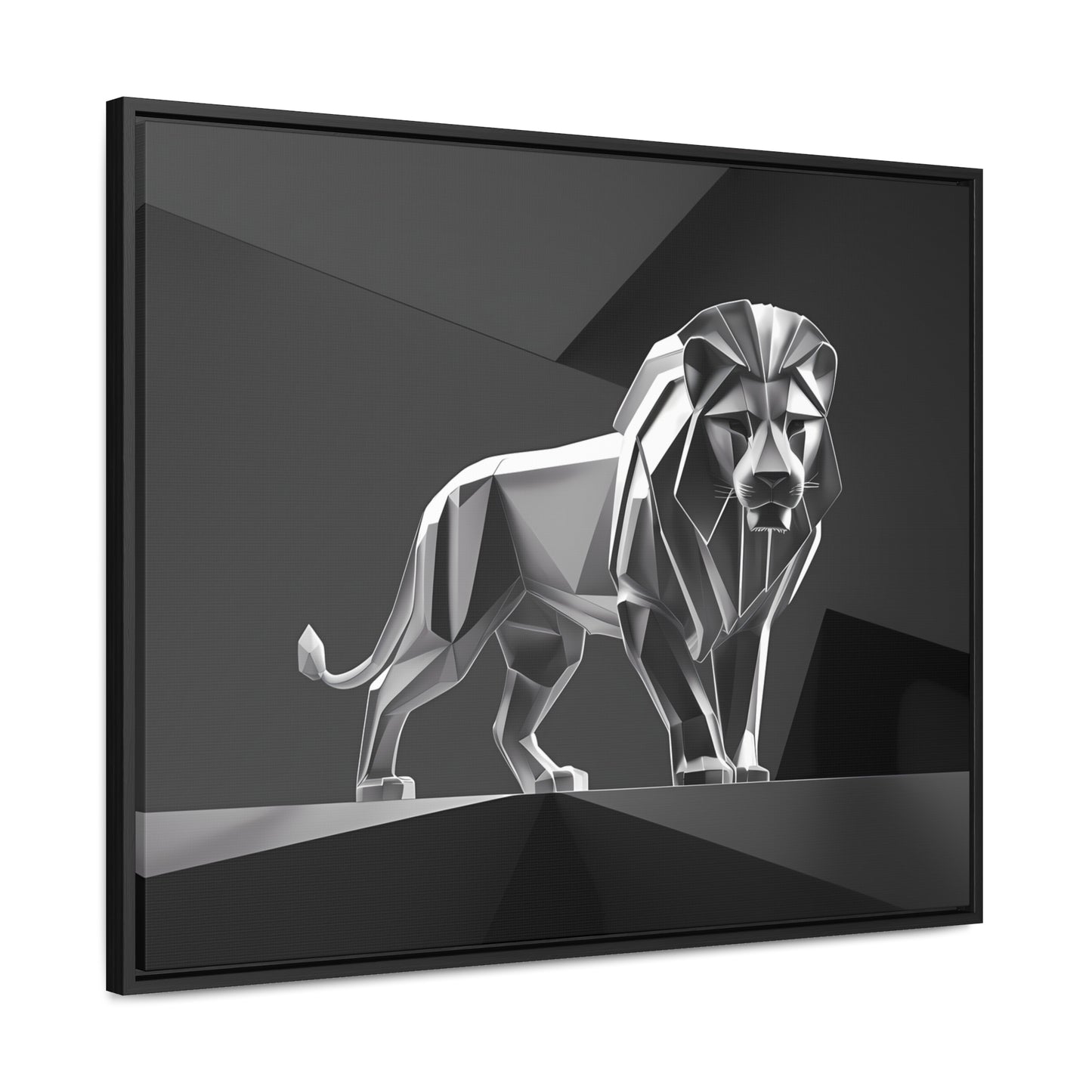 Majestic Steel Sentinel - Gallery Canvas Wraps, Horizontal Frame