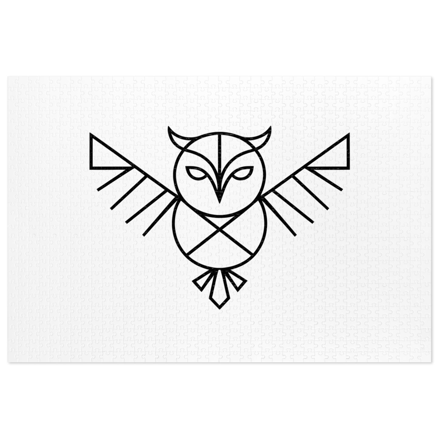 Geometric Owl - Jigsaw Puzzle (30, 110, 252, 500,1000-Piece)