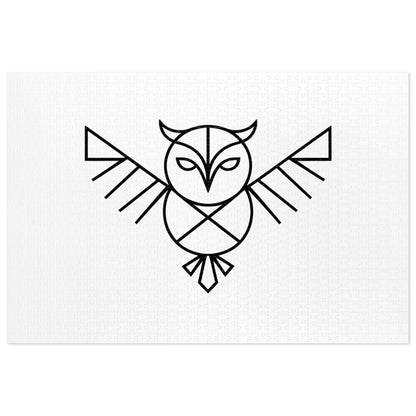 Geometric Owl - Jigsaw Puzzle (30, 110, 252, 500,1000-Piece)