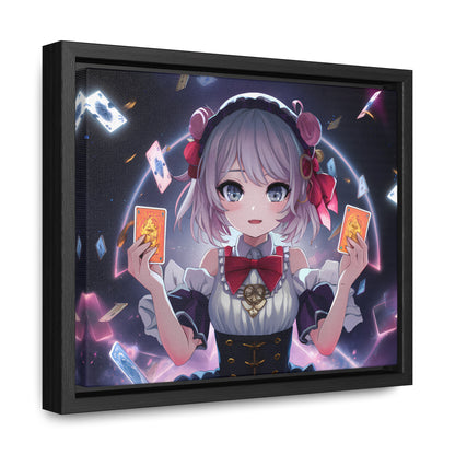 "Arcane Card Mastery" - Gallery Canvas Wraps, Horizontal Frame