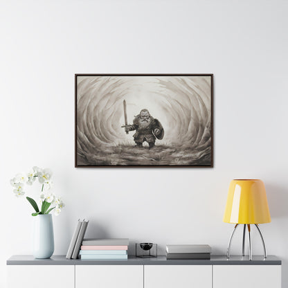 Defender of the Hollowed Path - Gallery Canvas Wraps, Horizontal Frame