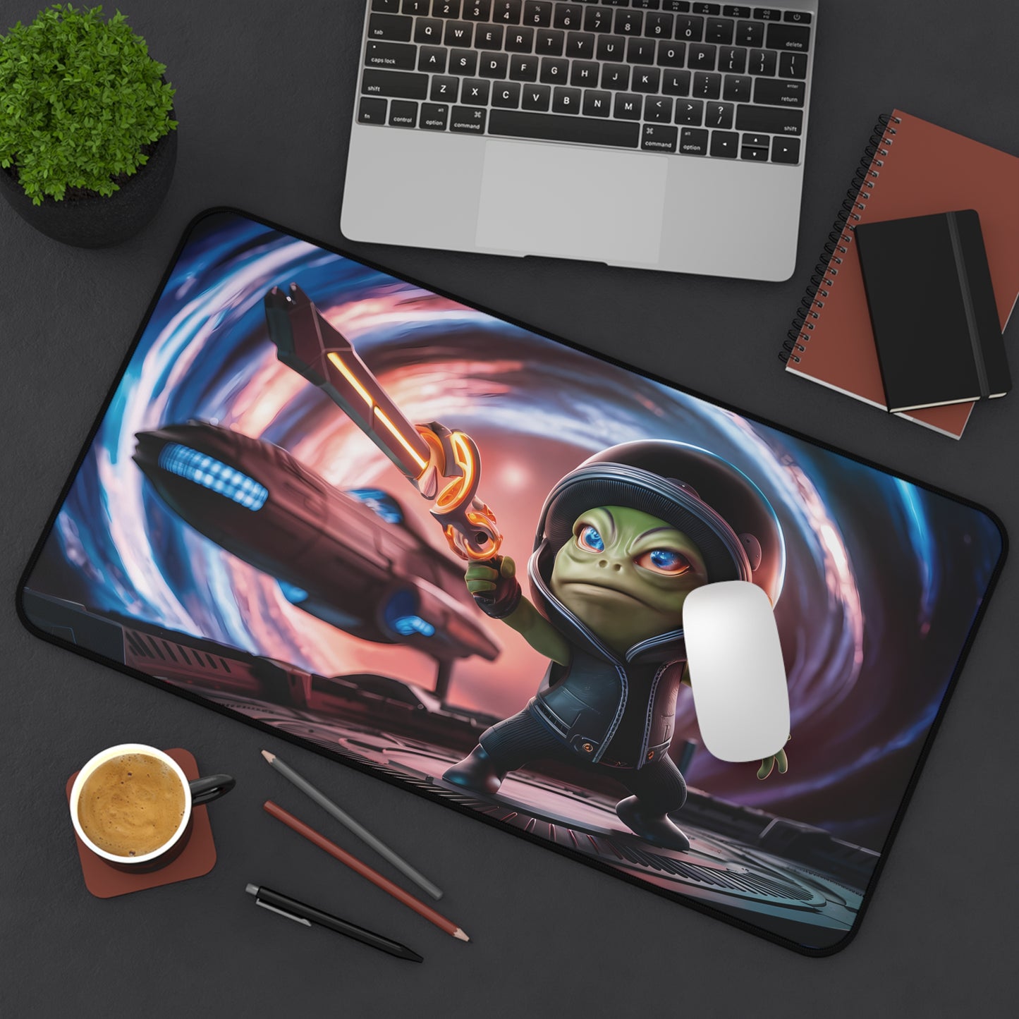 Gunner Frog - Desk Mat