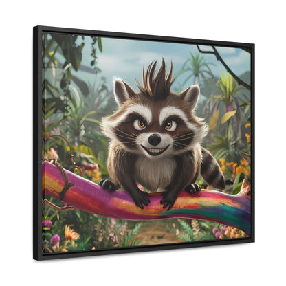 Jungle Mischief - Gallery Canvas Wraps, Horizontal Frame