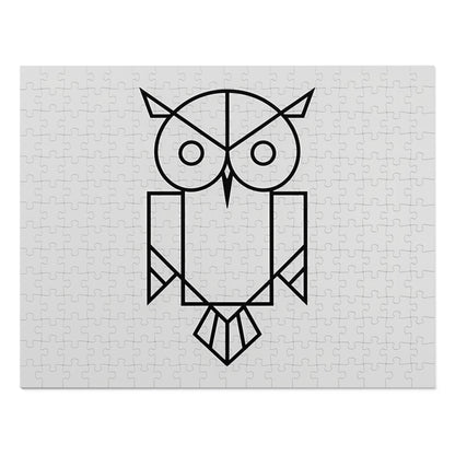 Geometric Owl Puzzle - Jigsaw Puzzle (30, 110, 252, 500,1000-Piece)