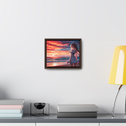 Sunset Reverie - Gallery Canvas Wraps, Horizontal Frame