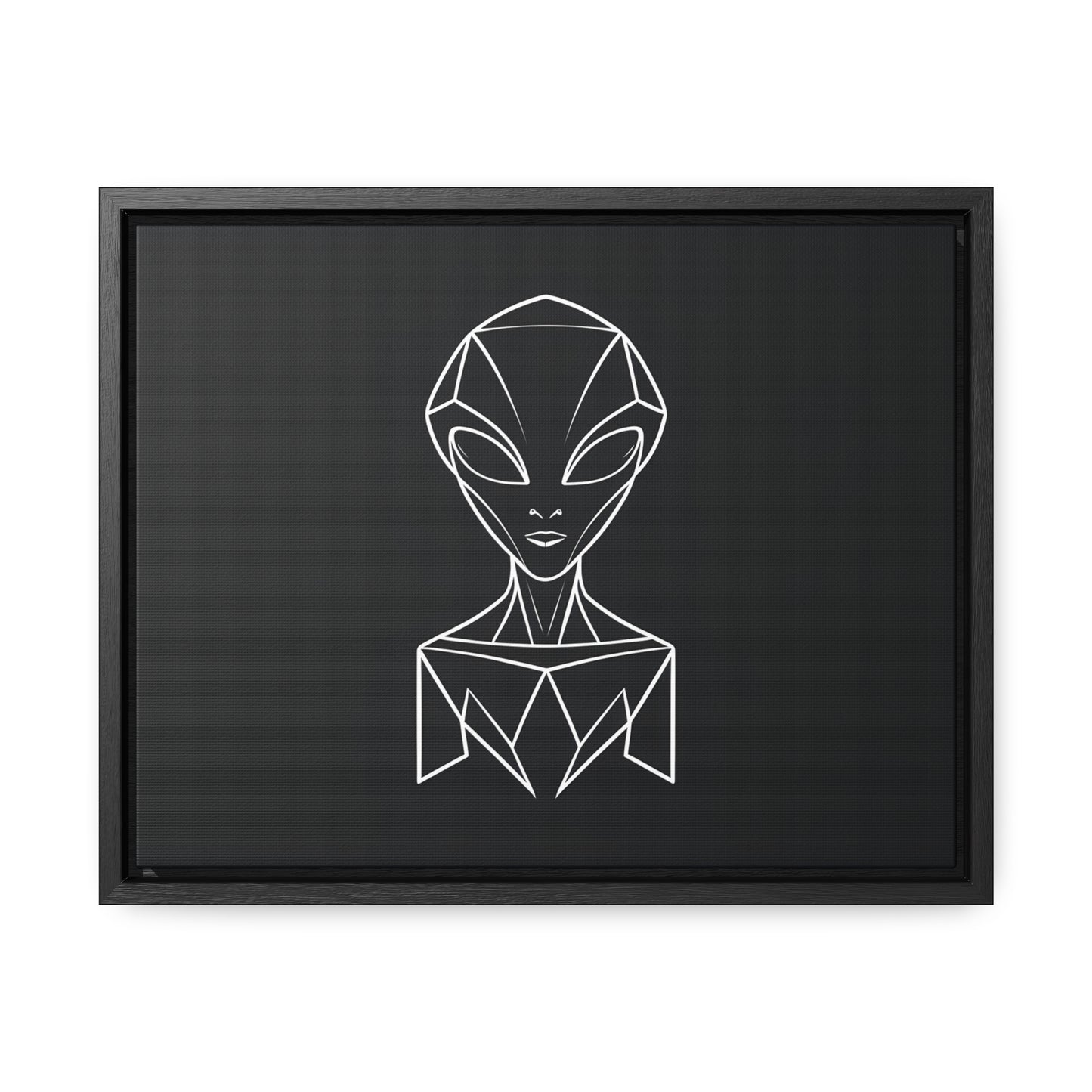 Alien Geometry - Gallery Canvas Wraps, Horizontal Frame