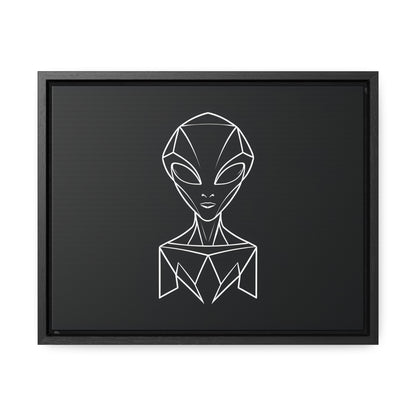 Alien Geometry - Gallery Canvas Wraps, Horizontal Frame