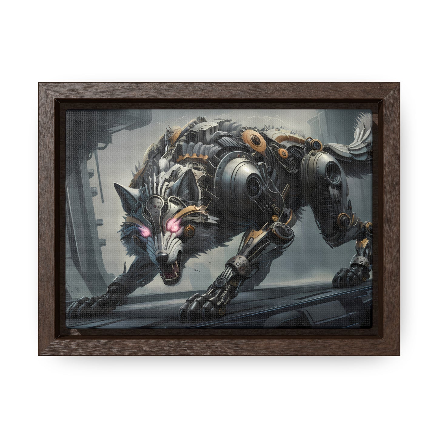 Cybernetic Alpha - Gallery Canvas Wraps, Horizontal Frame