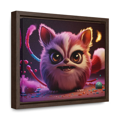 Cosmic Candy Critter - Gallery Canvas Wraps, Horizontal Frame