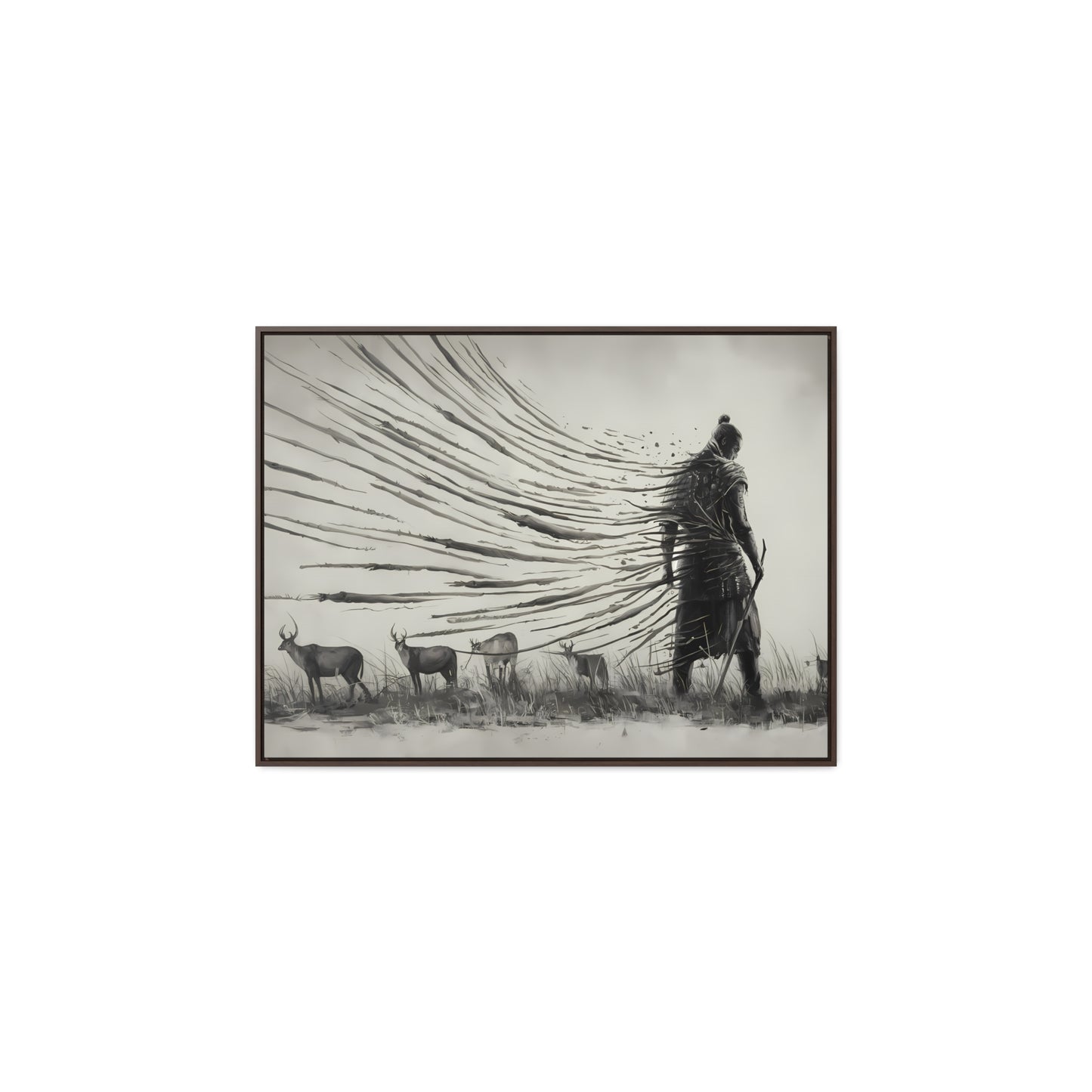 Whispers of the Wind - Gallery Canvas Wraps, Horizontal Frame