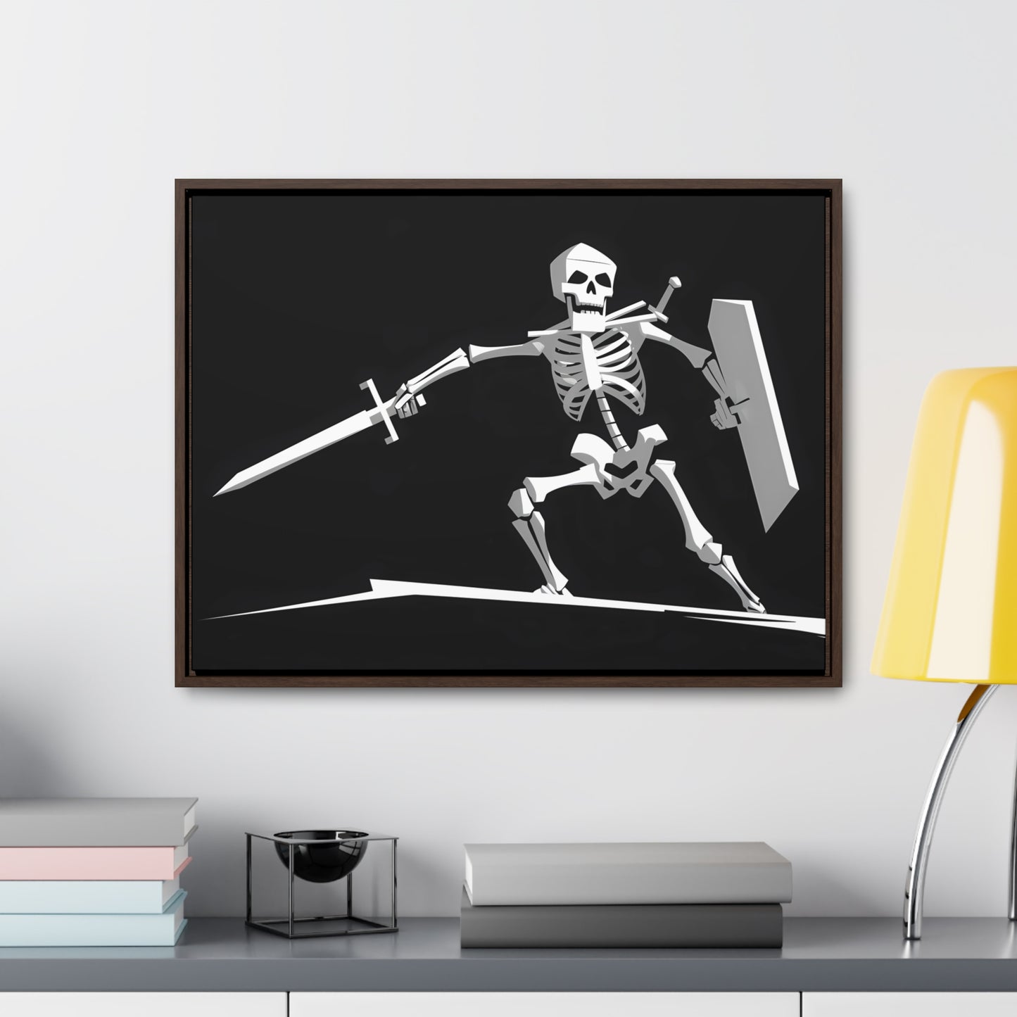 The Undead Sentinel - Gallery Canvas Wraps, Horizontal Frame