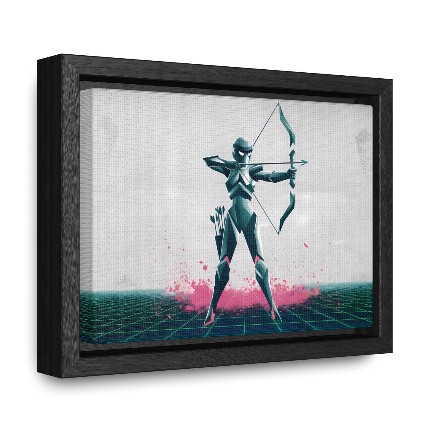 Digital Sentinel - Gallery Canvas Wraps, Horizontal Frame