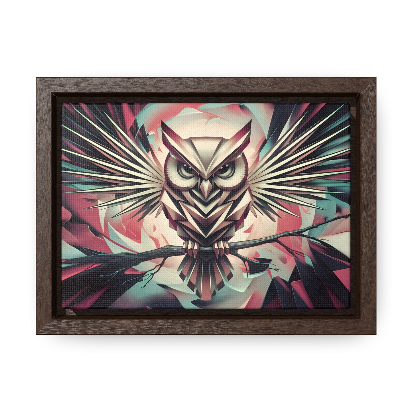 "Mechanical Wisdom" - Gallery Canvas Wraps, Horizontal Frame