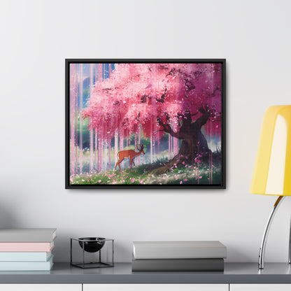 Beneath the Blossoming Canopy - Gallery Canvas Wraps, Horizontal Frame