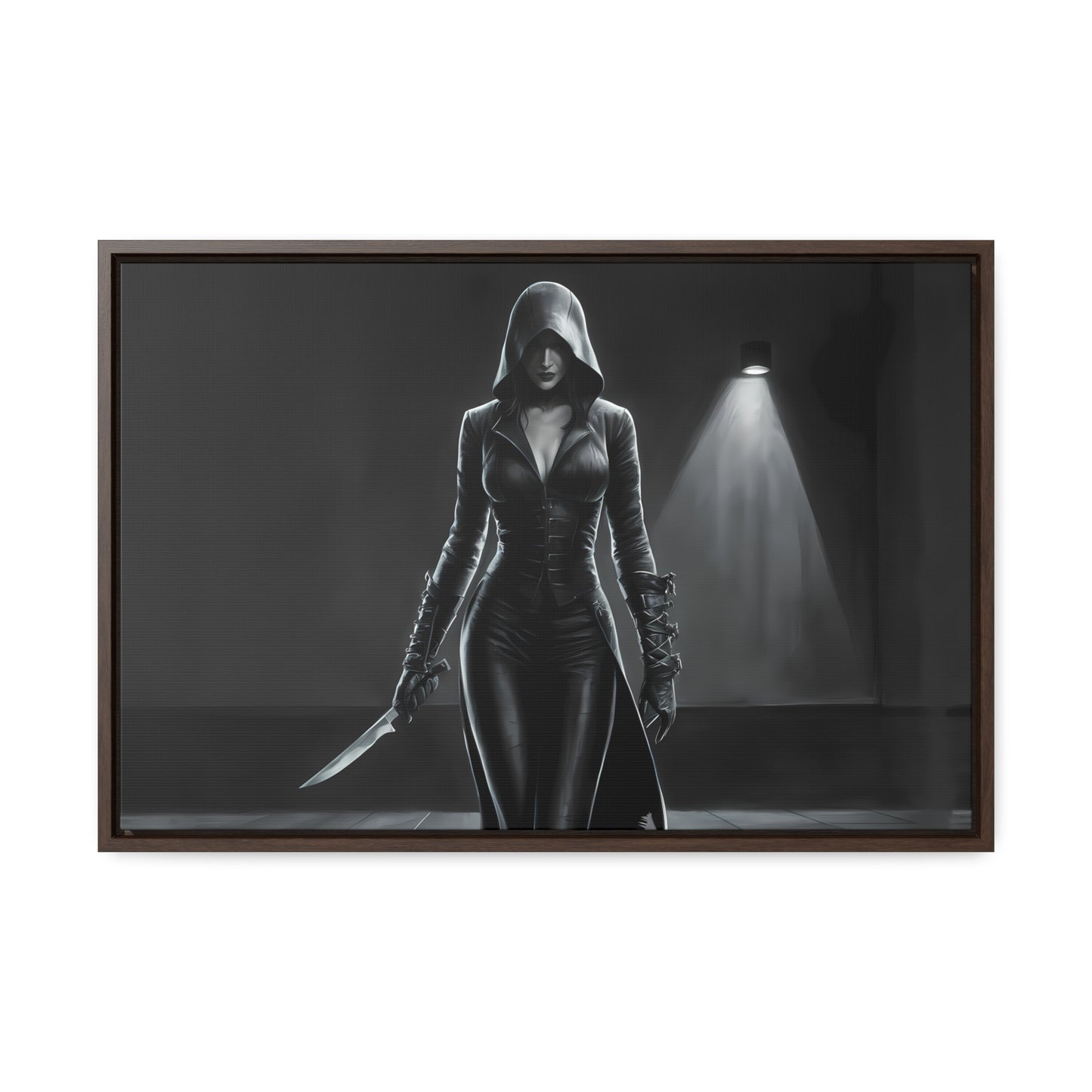 The Shadow's Blade - Gallery Canvas Wraps, Horizontal Frame