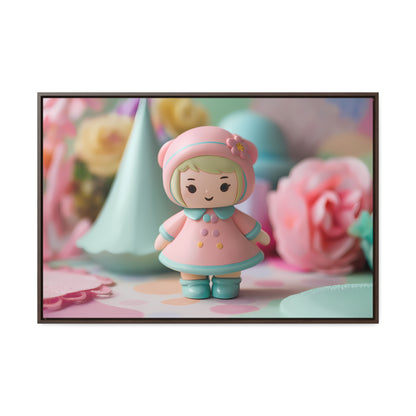 Sweet Pastel Dreamland - Gallery Canvas Wraps, Horizontal Frame