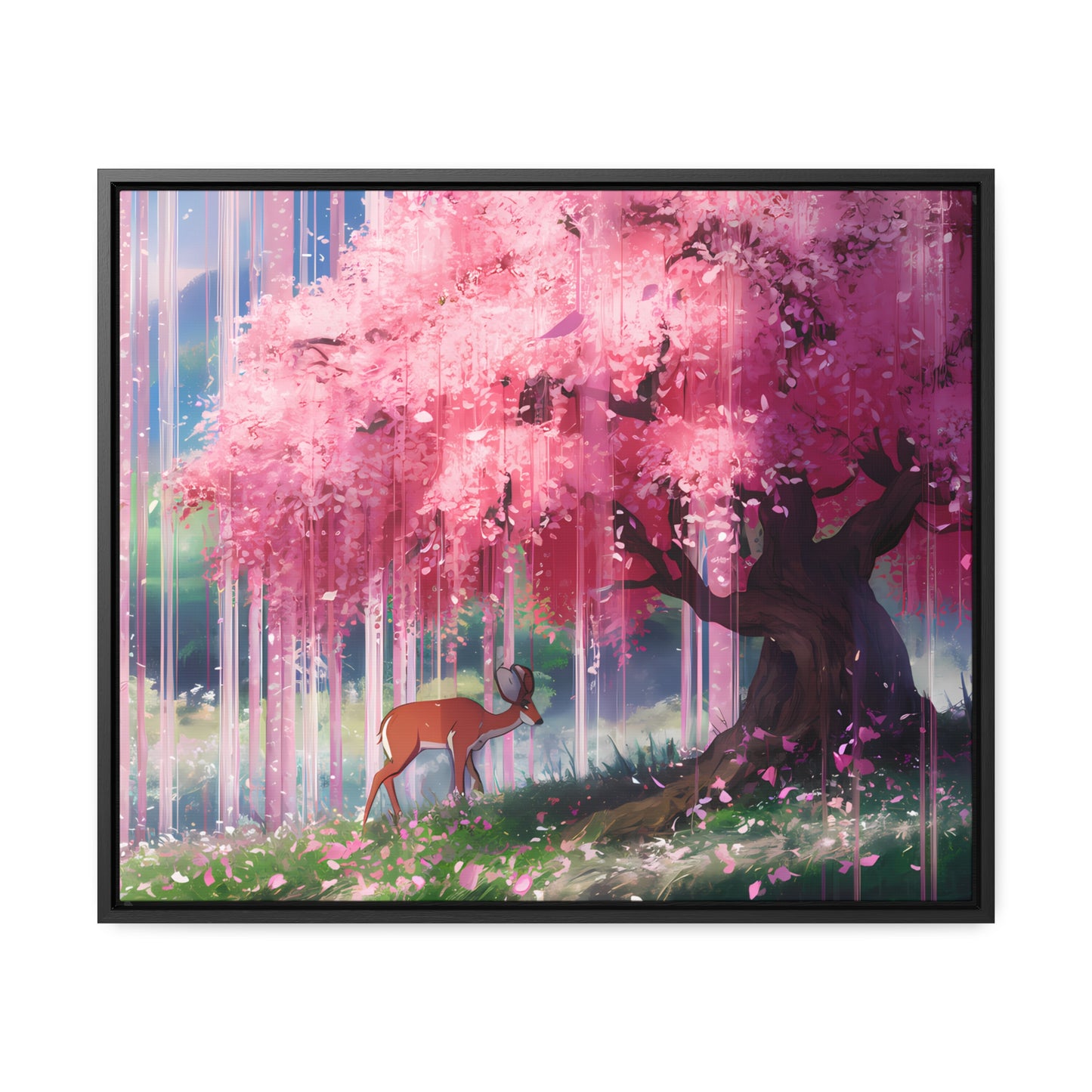 Beneath the Blossoming Canopy - Gallery Canvas Wraps, Horizontal Frame