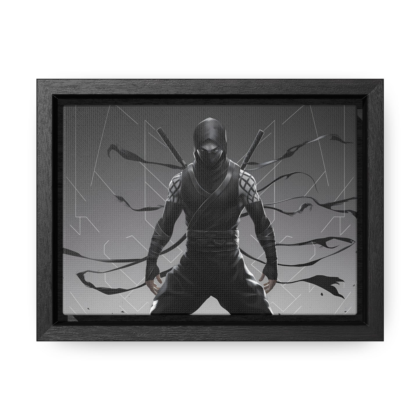 Shadowblade Sentinel - Gallery Canvas Wraps, Horizontal Frame