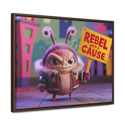 Rebel with a Cause - Gallery Canvas Wraps, Horizontal Frame