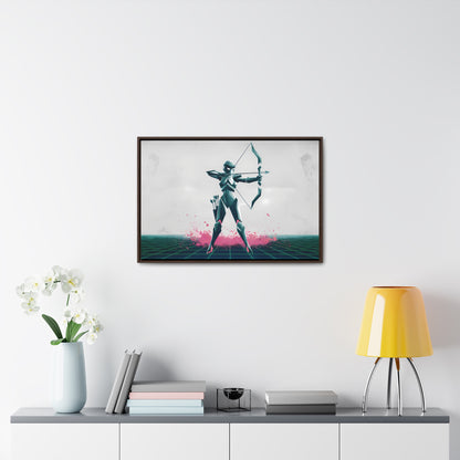 Digital Sentinel - Gallery Canvas Wraps, Horizontal Frame