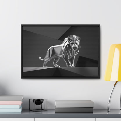 Majestic Steel Sentinel - Gallery Canvas Wraps, Horizontal Frame